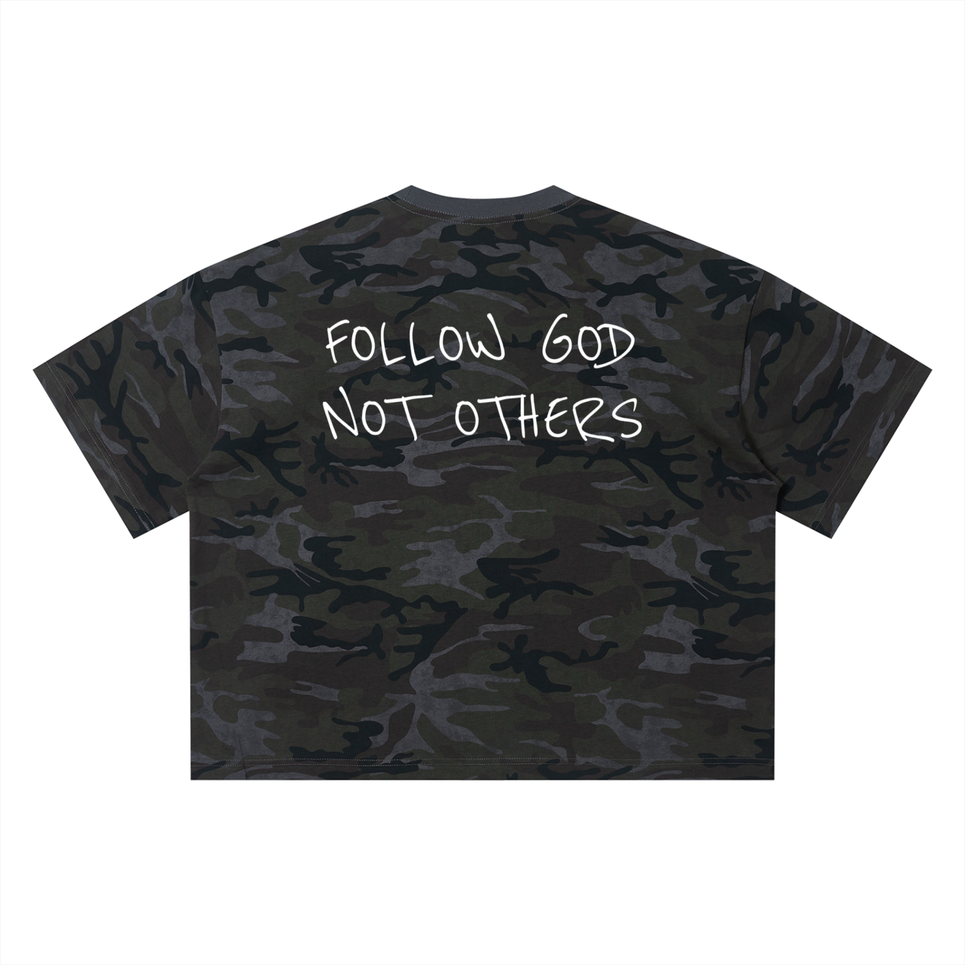Unisex Camo Boxy T-Shirt